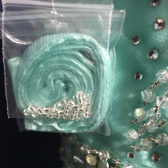 Madison James Aqua fit and flare sz 10 - Picture 6 of 7